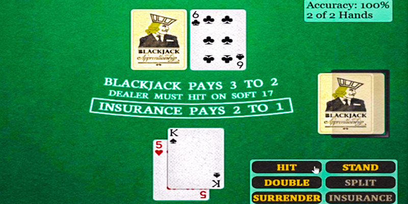 playing Online Blackjack